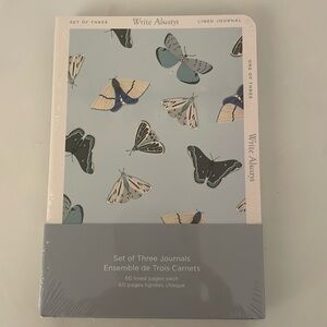 Set of three lined journals (minis) new